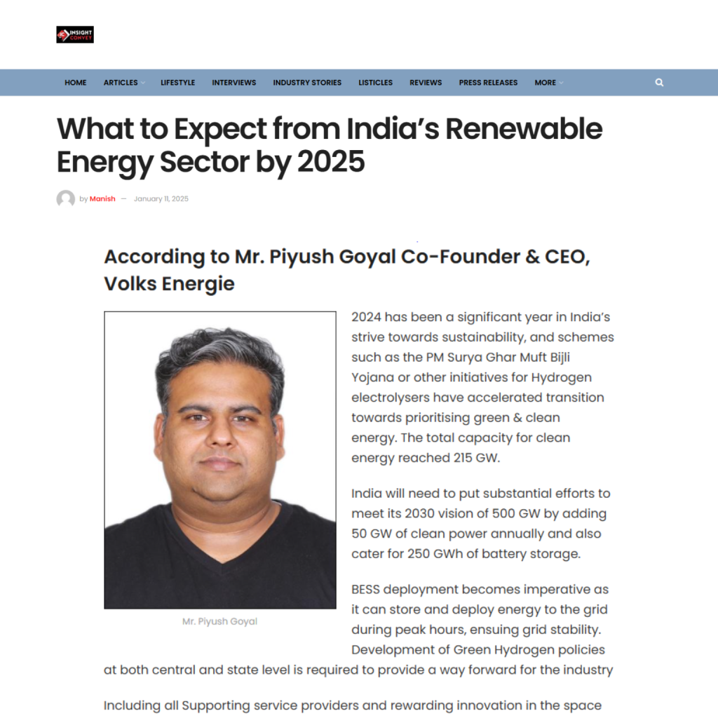What to Expect from India’s Renewable Energy Sector by 2025